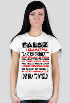 Ladies T-shirt Jak Choroba