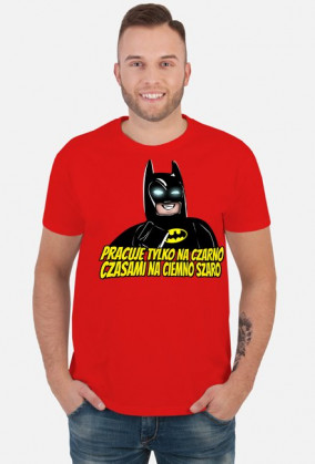 Batman Paracuje na czarno Lego