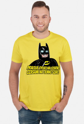 Batman Paracuje na czarno Lego