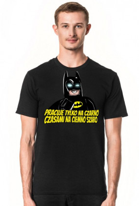 Batman Paracuje na czarno Lego