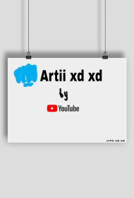 PLAKAT Z MOIM LOGIEM