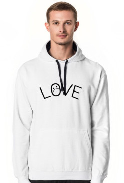 Bluza męska z kapturem LOVE