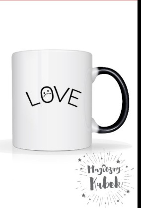 Magiczny kubek LOVE