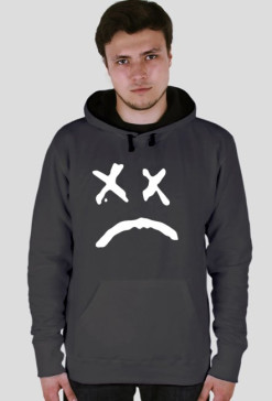 Bluza męska z kapturem SAD