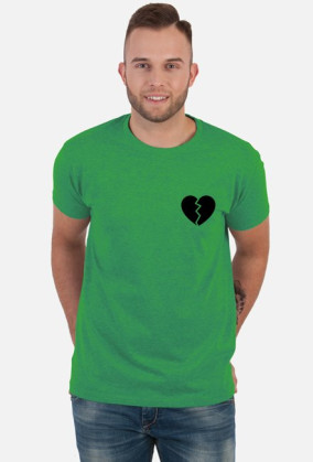 T-shirt męski BROKEN HEART