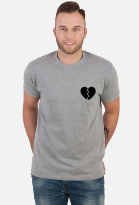T-shirt męski BROKEN HEART