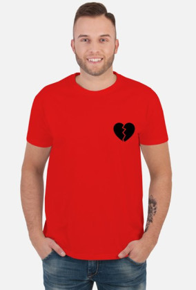 T-shirt męski BROKEN HEART