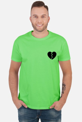 T-shirt męski BROKEN HEART