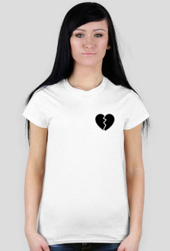 T-shirt damski BROKEN HEART