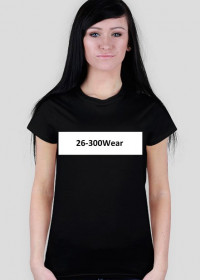 Koszulka 26300wear (czarna)