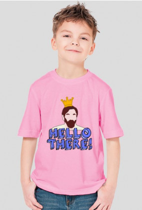 Koszulka dla Chłopca - "Hello There! Obi-Wan" - Star Wars