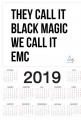 Kalendarz Black Magic EMC