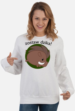 Zostaw Dzika - bluza dwustronna