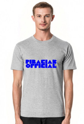 Oficialna koszulka Piraciaka z napisem "PIRACIAK OFFICIAL"