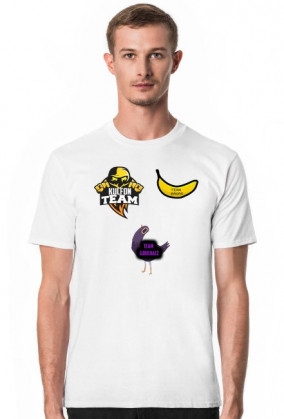 Oficialna koszulka Piraciaka "kulfon team banan team gruchacz team"