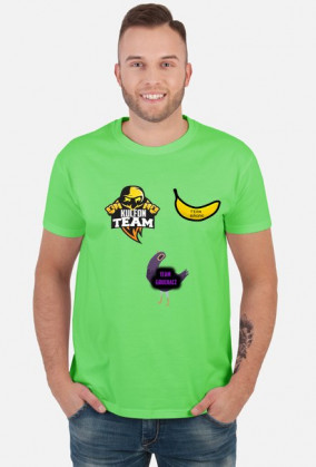 Oficialna koszulka Piraciaka "kulfon team banan team gruchacz team"