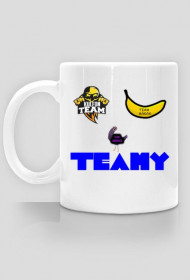 Oficialny kubek Piracika "kulfon team banan team gruchacz team "