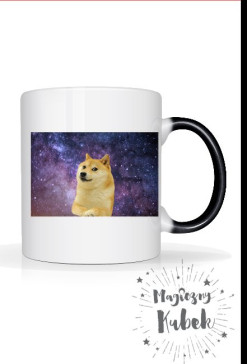 Magiczny kubek z piesełem Galaxydogs