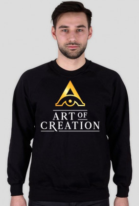 Czarny Longsleeve "Art Of Creation"