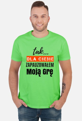 Tak dla Ciebie zapauzowałem moją grę