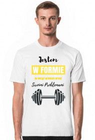 Jestem w formie bo wciąż uciekam przed swoimi problemami