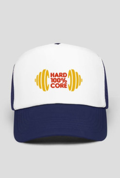 Hard Core navy blue cap