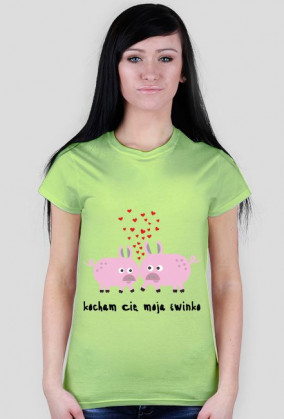 kocham Cię moja świnko