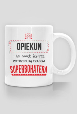 Kubek opiekuna - superbohatera
