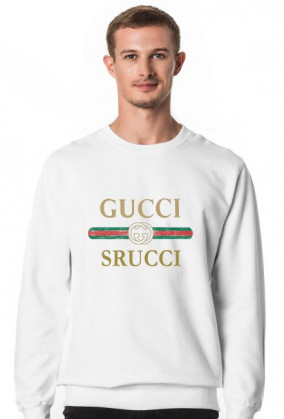 Definere supplere økse Bluza męska- GUCCI SRUCCI - bluzy bez kaptura w tomalowa