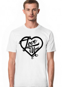 Koszulka Love You CZ