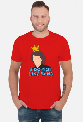 Koszulka Męska - "I don't like sand" - Star Wars