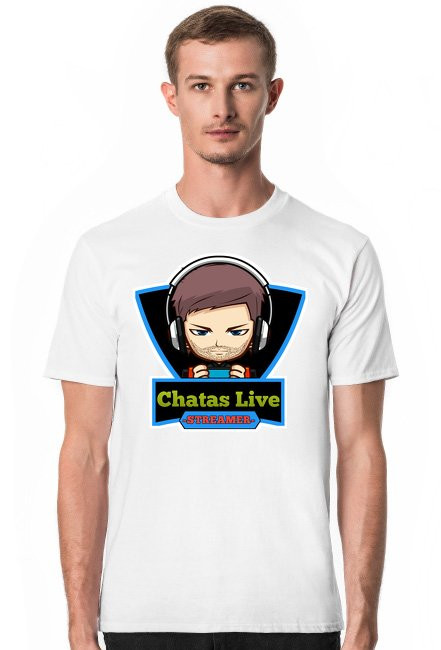 Koszulka z logiem Chatas Live