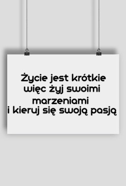 Plakat "Życie"
