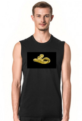 T-shirt bez rękawów Golden Snake