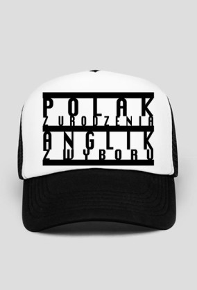 Mrs White - Czapka z daszkiem Polak z urodzenia Anglik z wyboru