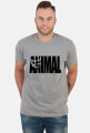 Animal napis czarny, t-shirt