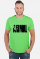 Animal napis czarny, t-shirt