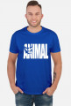 Animal napis biały, t-shirt