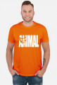 Animal napis biały, t-shirt