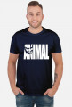 Animal napis biały, t-shirt