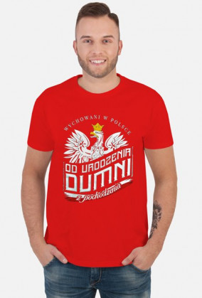 Koszulka męska OD URODZENIA DUMNI