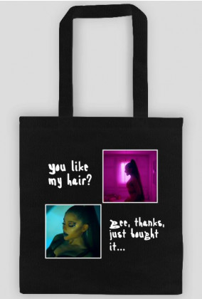 Ariana Grande "7 Rings" torba z tekstem