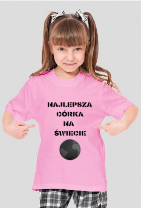 Koszulka Najlepsza Córka Na Świecie