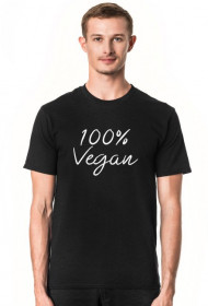 Koszulka męska 100% Vegan