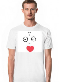 T-shirt Z kolekcji co z oczu to z serca