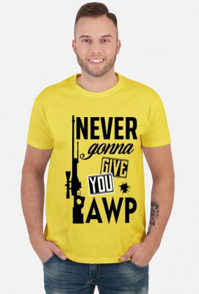 never gonna give you awp
