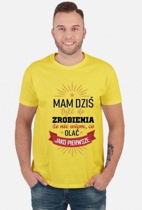 mam dziś tyle do zrobienie że nie wiem co olać jako pierwsze
