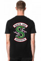 South Side Serpents Riverdale koszulka męska czarna tył