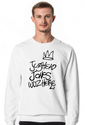 Jughead Riverdale Cole Sprouse bluza męska biała