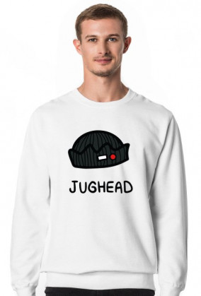 Jughead Riverdale Cole Sprouse bluza męska biała